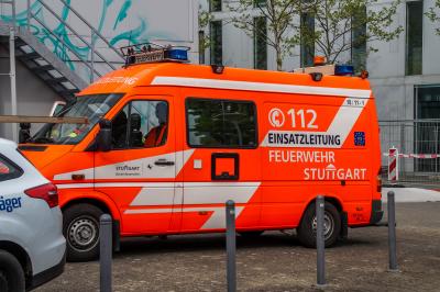 Stuttgart: Brand in Uni Vaihingen loest Grossalarm der Feuerwehr aus!